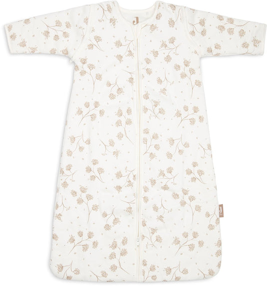 Jollein slaapzak baby met afristbare mouw 90cm - leafy dreams