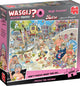 Wasgij retro destiny 8 - hoogseizoen! - puzzel - 1000 stukjes - volwassenen legpuzzel