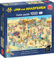 Jan van haasteren - zandsculpturen - 1000 stukjes puzzel - legpuzzel