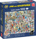 Jumbo jan van haasteren - bij de kapper puzzel 1000 stukjes