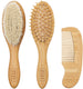 Meyco baby uni kapset - bamboe - natural - 3-delig