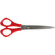 Schoolscharen, l: 16 cm, puntig, linkshandig, rood, 1 stuk