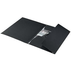 Leitz recycle 3-flap map a4 co2 neutraal zwart 430 gram 100% gerecycled karton