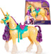 Unicorn academy - eenhoorn leaf - met afneembaar hoofdstel en zadel