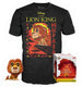 Funko pop! tee box: disney the lion king - mufasa (size xl)