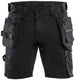 Blåkläder short 2-weg stretch 1752-1832-9900 zwart c52