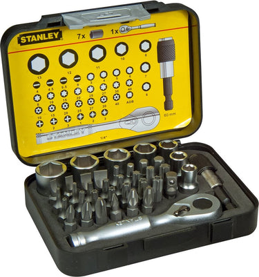 Stanley bitset expert pro 1 4 - ratelsleutel (40 delig)