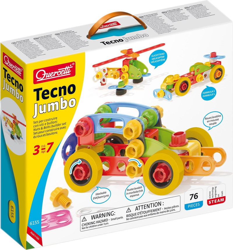 Load image into Gallery viewer, Quercetti tecno jumbo, 72dlg
