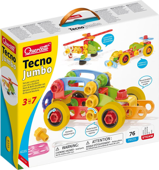 Quercetti tecno jumbo, 72dlg