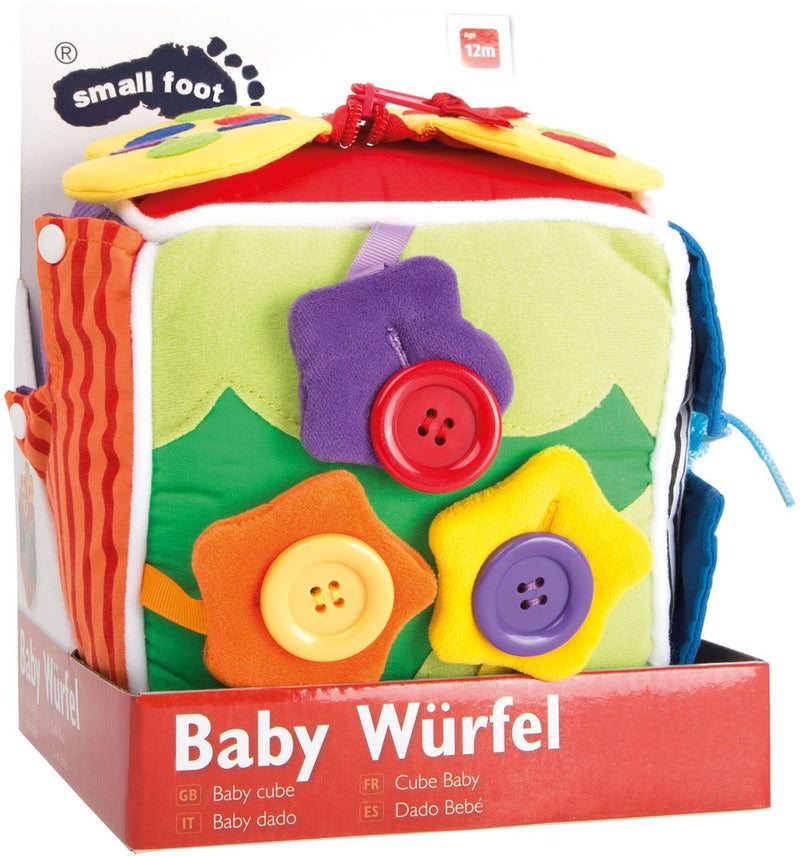 Load image into Gallery viewer, Small foot - baby kubus natuur pluche
