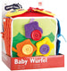 Small foot - baby kubus natuur pluche