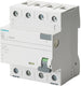 Siemens 5sv33443 5sv3344-3 aardlekschakelaar f 40 a 0.03 a 400 v