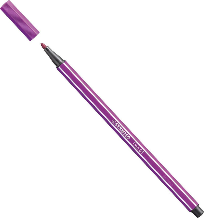 Load image into Gallery viewer, Stabilo pen 68 - viltstift - lila (68 58)
