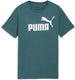 Puma ess no. 1 logo tee b unisex t-shirt - emerald ice