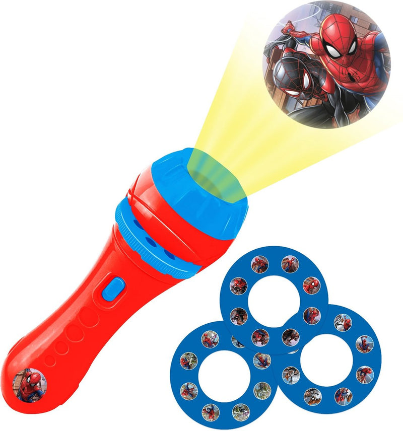 Afbeelding laden in galerijviewer, Lexibook spiderman projectie-zaklamp met 24 plaatjes
