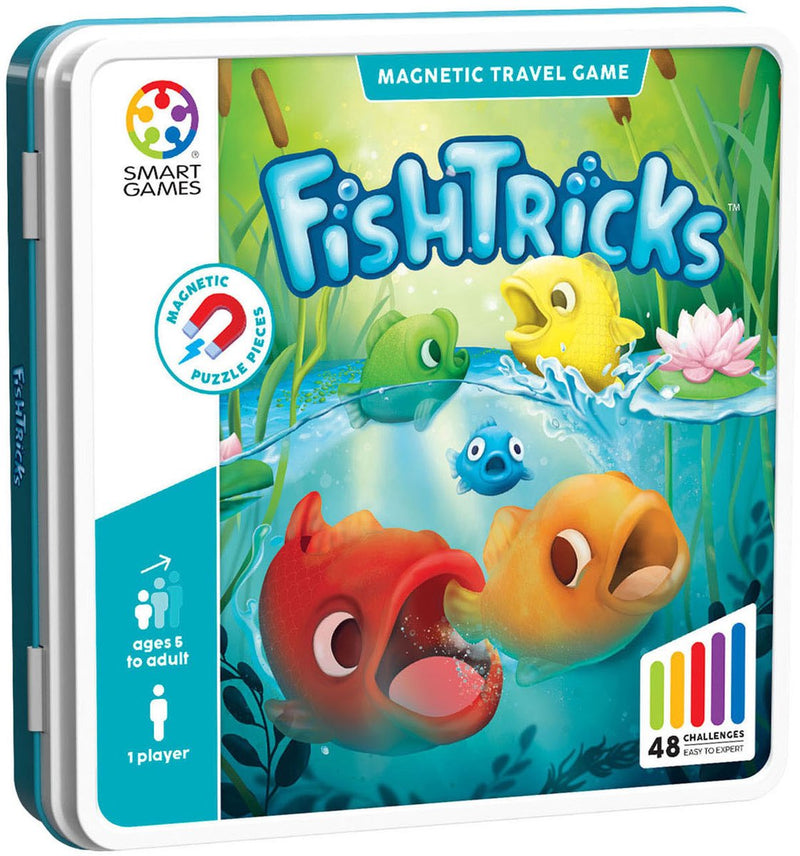 Load image into Gallery viewer, Smartgames fish tricks magnetisch reisspel
