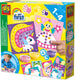 Ses creative - my first – stippen met vingerverf fantasie figuren - 10 vrolijke vingerverf kaarten in prinsessen feeën thema – unicorn – glutenvrij - 1 tot 4 jaar
