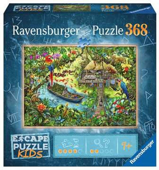 Ravensburger escape puzzle kids jungle - 368 stukjes