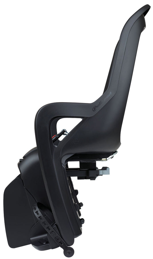 Polisport achterzitje groovy mik-hd donkergrijs zwart