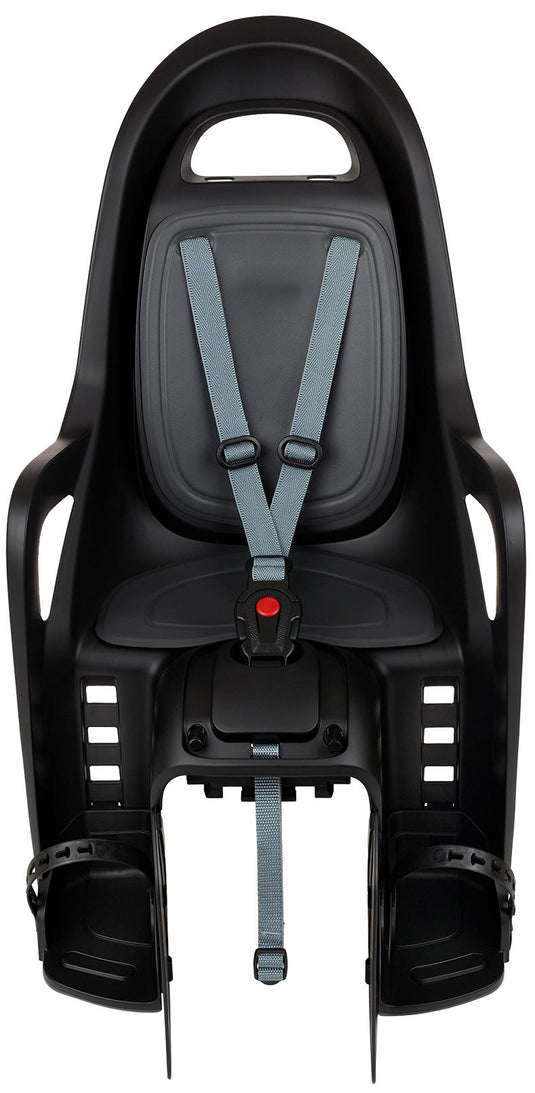 Polisport achterzitje groovy mik-hd donkergrijs zwart