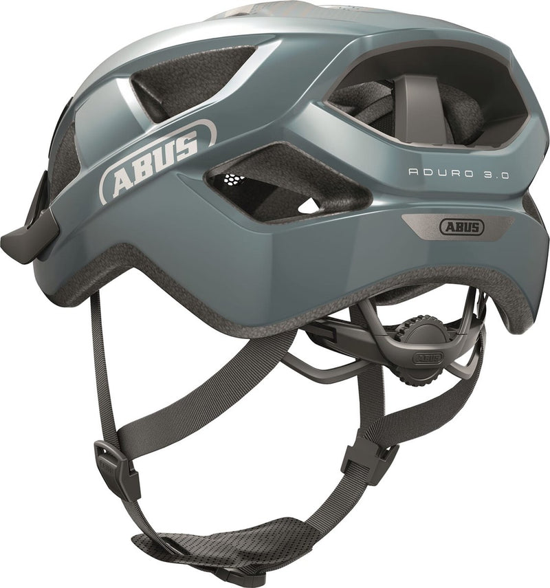 Load image into Gallery viewer, Abus fietshelm aduro 3.0 glacier blue l - 58-62 cm - blauw - geschikt voor gebruik op elektrische fietsen - stadsfietsen - 320 g
