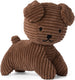 Bon ton toys nijntje - snuffy eco corduroy brown - 21 cm - 8