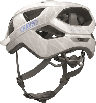 Abus fietshelm aduro 3.0 white art l - 58-62 cm - wit - geschikt voor gebruik op elektrische fietsen - stadsfietsen - 320 g