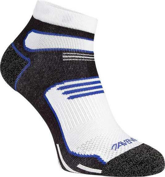 Avento sport enkelsokken heren - 2-pack - wit kobalt - 35-38