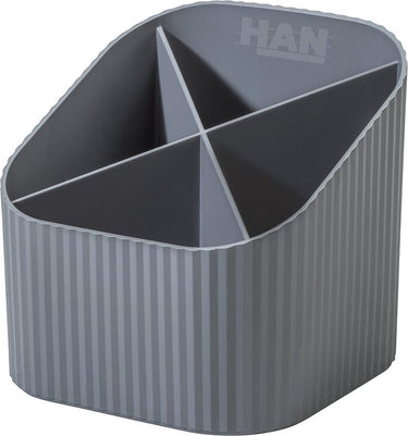 Han pennenpot 17248-18 pp (polypropeen) grijs
