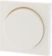 Gira sy55 dimmer centraalplaat - polarwit