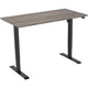 Euroseats bureau zwart, logan b000bl140log 80 x 750-1235 x 140 mm
