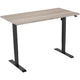 Euroseats bureau zwart, robson b000bl140rob 80 x 750-1235 x 140 mm