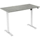 Euroseats bureau wit, oxyd b000wh140oxy 80 x 750-1235 x 140 mm