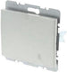 Berker k5 blindplaat inbouw rvs