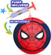 Gear2play lit'l biggie bouncerz spiderman - opblaasbare speelgoedbal
