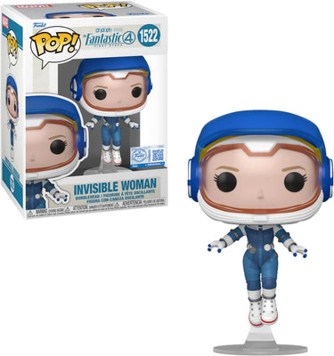 Funko pop fantastic 4: invisible woman - pop #1522