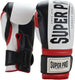 Super pro combat gear (thai)bokshandschoenen bruiser zwart rood wit 18oz