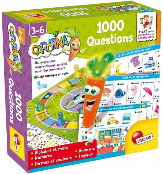 Lisciani carotina 1000 questions
