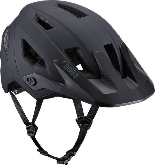 Bbb cycling shore mountainbike helm - fietshelm volwassenen - sporthelm - mat zwart - maat m - bhe-59