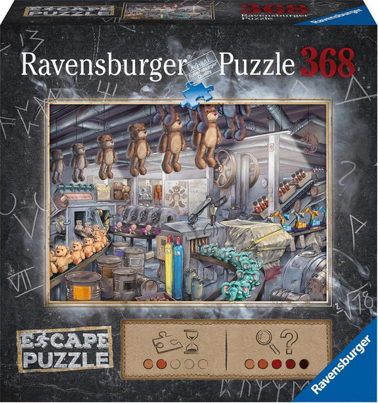 Ravensburger escape puzzle the toy factory - 368 stukjes