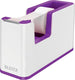 Leitz wow plakbandhouder - inclusief 1 rol plakband- paars wit