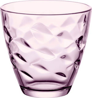 Bormioli rocco glazen flora roze 260 ml - 6 stuks