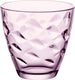 Bormioli rocco glazen flora roze 260 ml - 6 stuks