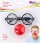Clown bril en neus