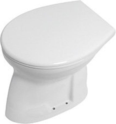 Plieger brussel closetpot vlakspoel ao 35.5x46.5cm wit