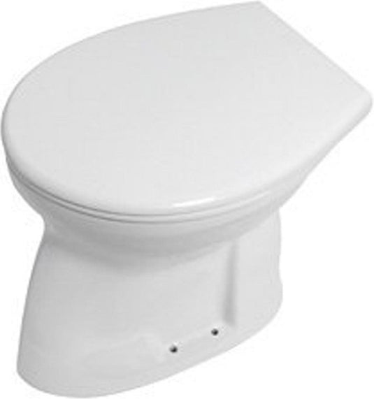Plieger brussel closetpot vlakspoel ao 35.5x46.5cm wit