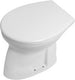 Plieger brussel closetpot vlakspoel ao 35.5x46.5cm wit