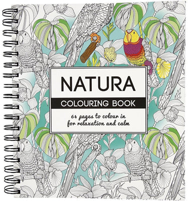 Creativ company kleurboek voor volwassenen natura spiraalgebonden