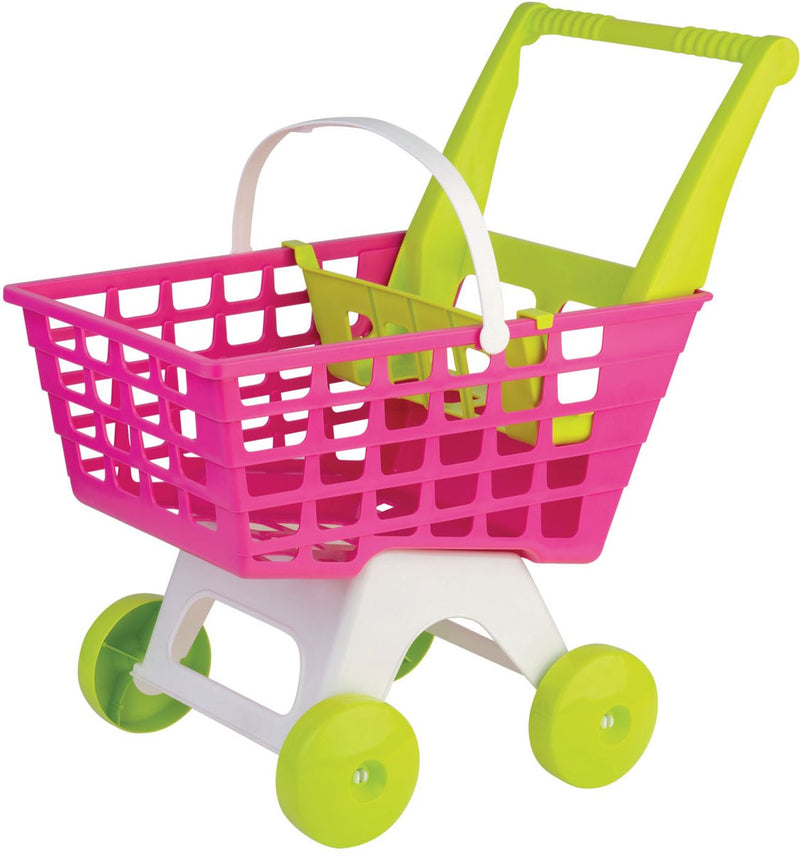 Load image into Gallery viewer, Androni winkelwagen roze groen
