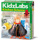 4m wetenschap en spel - keukenwetenschap voor kinderen - 6 proeven - bouwpakket - kidzlabs - 8+
